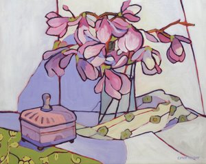 Die Magnolienbox, 2023 von Catherine J Martzloff