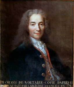 Porträt von Voltaire