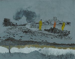 Kalk auf dem Land, 2014 von Catherine Sutcliffe Fuller