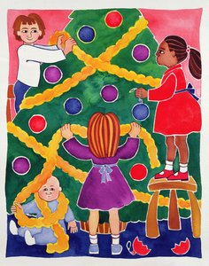 Den Weihnachtsbaum schmücken von Cathy Baxter