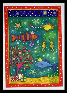 Fischiges Weihnachten, 1997 von Cathy Baxter