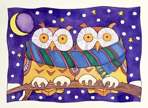 Eulen bei Nacht von Cathy Baxter