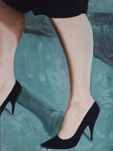 Misfit Beine 1, 2013 von Cathy Lomax