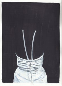 Das Mädchen oben 1, Rückseite von Cathy Lomax