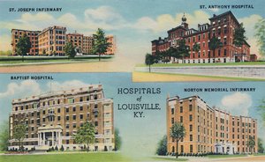 Krankenhäuser von Louisville, KY., 1942