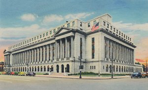 US-Postamt, 1942 von Caufield and Shook