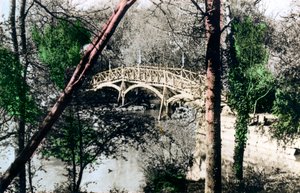 Brücke über die Themse bei Nuneham Courtenay, Oxfordshire, 1926 von Cavenders Ltd
