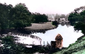 Das Rätseltal bei Clitheroe, Lancashire, 1926