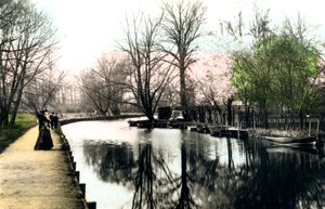 Der Fluss Gipping, Ipswich, 1926