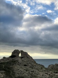 Landschaft - Himmel und Meer