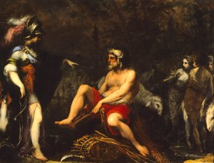Erminia unter den Hirten von Cecco  Bravo
