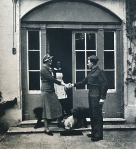 Leb wohl, Diener, viel Glück, Soldat, 1941