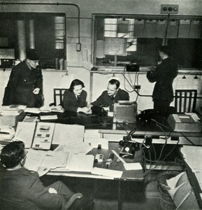 Operationsraum, um 1943