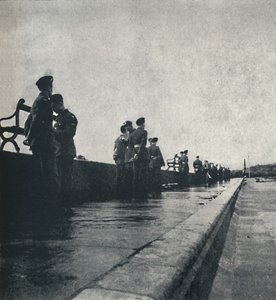 Lesen von Signalen, die mit Aldis-Lampe gesendet werden, 1941