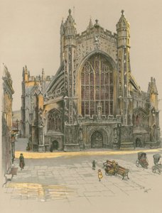 Bath Abbey von Cecil Charles Windsor Aldin