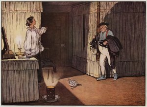 Illustration für „The Pickwick Papers“ von Cecil Aldin (Farblithografie) von Cecil Charles Windsor Aldin