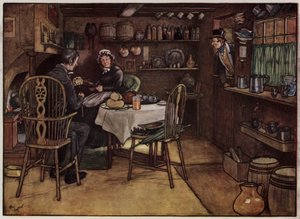 Illustration für The Pickwick Papers von Cecil Aldin von Cecil Charles Windsor Aldin