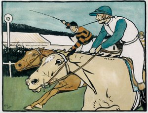 Alte englische Sportarten und Spiele: Rennen von Cecil Charles Windsor Aldin
