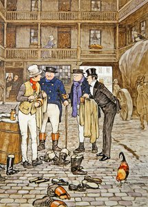 Sam im White Hart von Cecil Charles Windsor Aldin