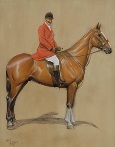 Selbstporträt von Cecil Charles Windsor Aldin