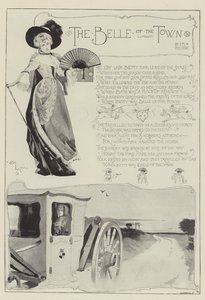 Die Schöne der Stadt, von J M Bulloch von Cecil Charles Windsor Aldin