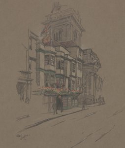 Ohne Titel (handkolorierte Lithographie) von Cecil Charles Windsor Aldin