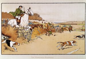 Aquarell von Cecil Aldin von Cecil Charles Windsor Aldin