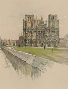 Kathedrale von Wells von Cecil Charles Windsor Aldin