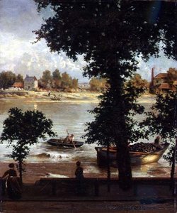 Chelsea Embankment von Cecil Gordon Lawson