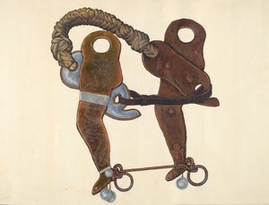 Cowboy-Hackamore-Bit