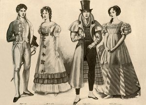 Kleidung von 1824-1835, 1907, 1937 von Cecil W. Trout