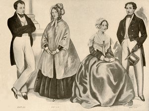 Kleidung von 1836-1847, 1907, 1937