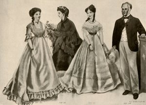 Kleidung von 1860-1870, 1907, 1937 von Cecil W. Trout