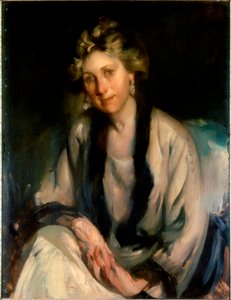 Porträt einer Dame von Cecil William Rae