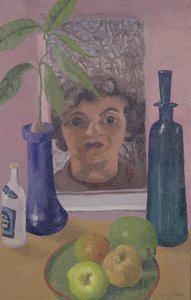 Millie am Fenster von Cedric Morris