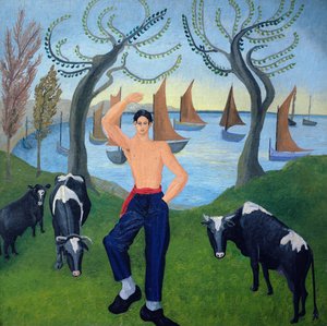 Der tanzende Matrose von Cedric Morris