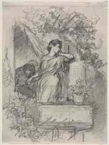 Auf dem Balkon