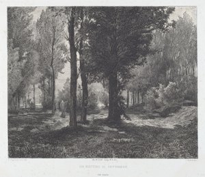 Ein Septembermorgen von Celestino Turletti, after Clemente Pugliese Levi