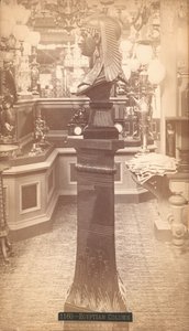 Ägyptische Säule, Mitchell, Vance & Co., Hauptgebäude, Centennial Exhibition, Philadelphia