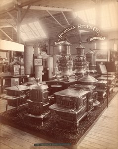 Ausstellung der Michigan Stove Co., Centennial Exhibition, Philadelphia von Centennial Photographic Co.