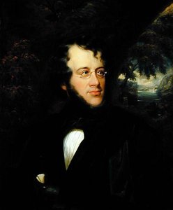 Porträt von Charles Fenno Hoffman (1806-84) von Cephas Giovanni Thompson