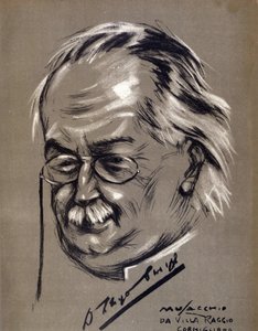 David Lloyd George (1863-1945), britischer Politiker. Karikatur von Cesare Musacchio (geboren 1882) von Cesare Annibale Musacchio