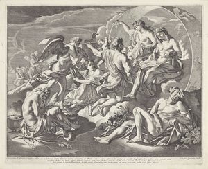 Phaëthon bittet, in Apollos Wagen zu fahren