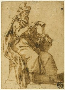Samuel auf dem Thron