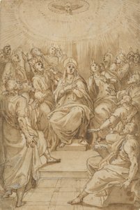 Pfingsten (Der Abstieg des Heiligen Geistes) von Cesare Nebbia
