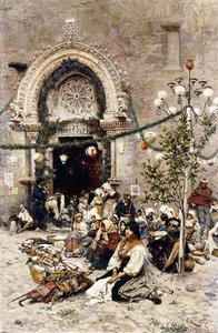 Eine Pause vom Fest von Cesare Tiratelli