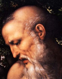 St. Hieronymus, Detail (Detail) von Cesare da Sesto