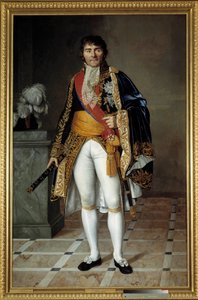 Ganzkörperporträt von Marschall François Joseph Lefebvre (1755-1820), Herzog von Danzig, Marschall des Kaiserreichs von Cesarine  Davin