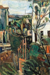 Haus in der Nähe von Paris von Chaim Soutine