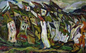 Häuser, 1919-22 von Chaim Soutine
